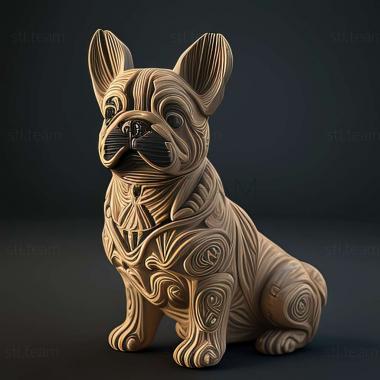 3D model Nagazi dog (STL)